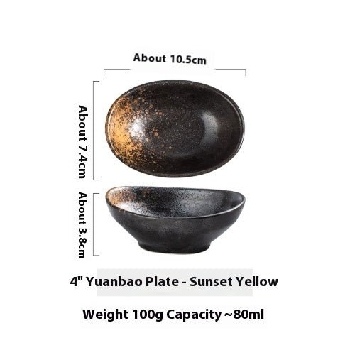 Japanese Ceramic Sauce & Dipping Bowls – Small Tableware for Condiments and Side Dishes