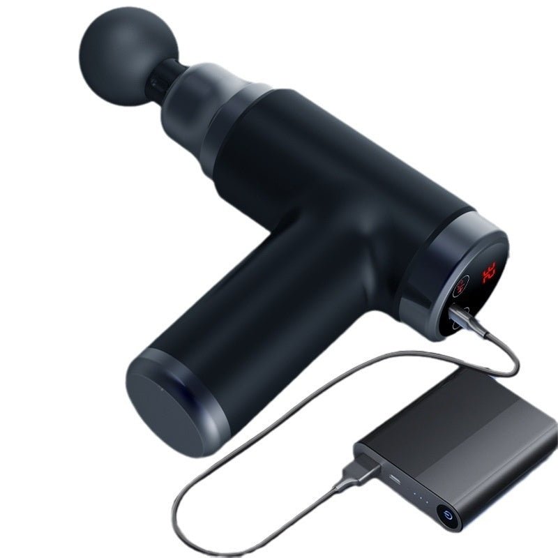 Mini Portable Massage Gun for Muscle Relaxation with Low Noise & LED Display