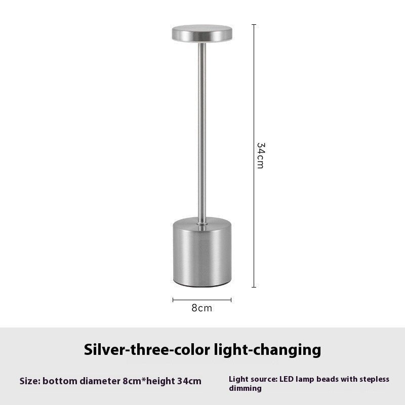 Modern LED Rechargeable Bedside & Dining Table Night Lamp