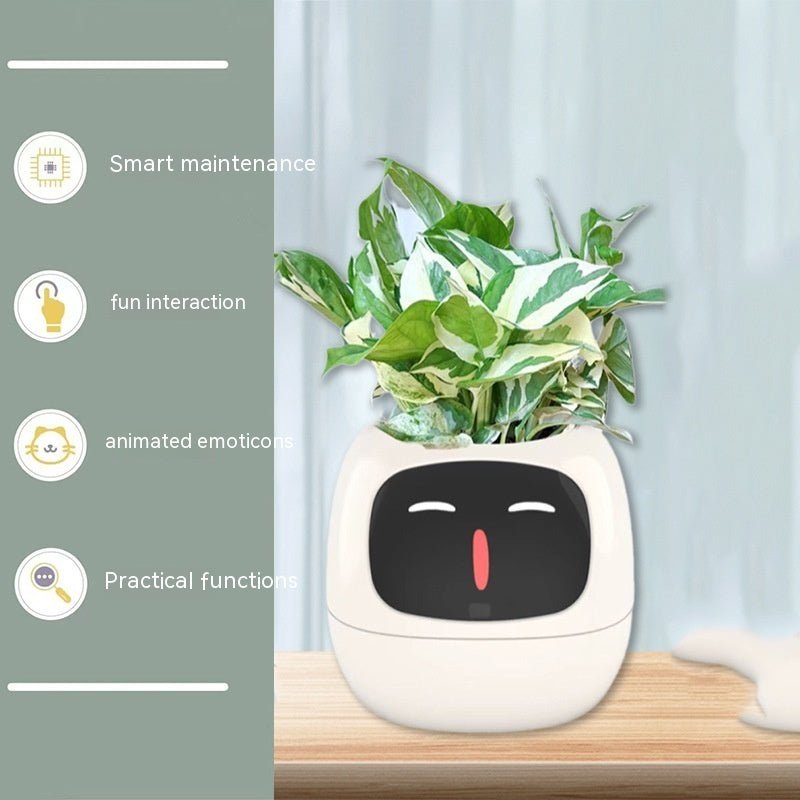 Smart Planter with AI Sensors, 49+ Expressions, and Automatic Watering