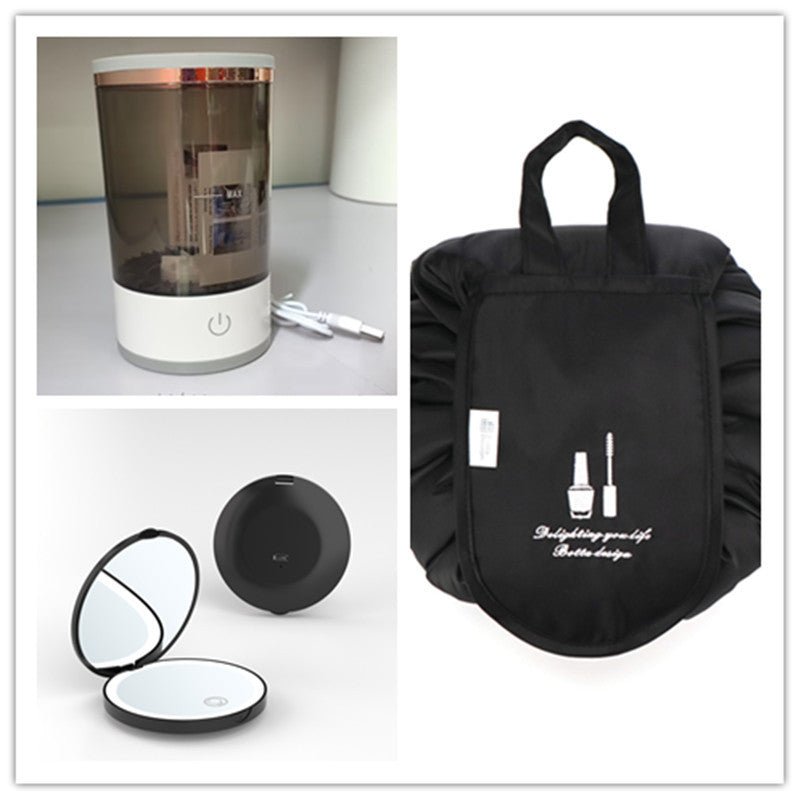 Automatic Electric Makeup Brush Cleaner with USB Charging, Portable Cleaning Tool