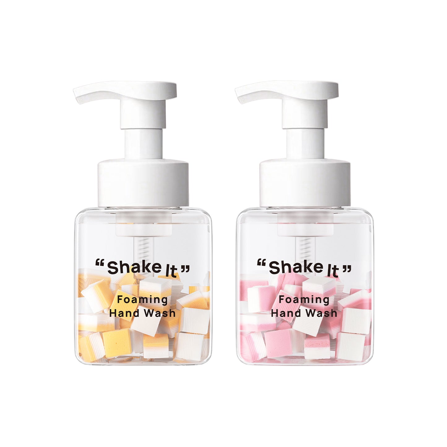 DIY Shake Foam Hand Sanitizer – Colorful Cube Foaming Hand Wash, Fun & Effective Cleaning Soap