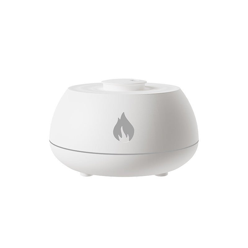 Volcano Flame Humidifier & Diffuser, 7-Color LED Light with USB Power