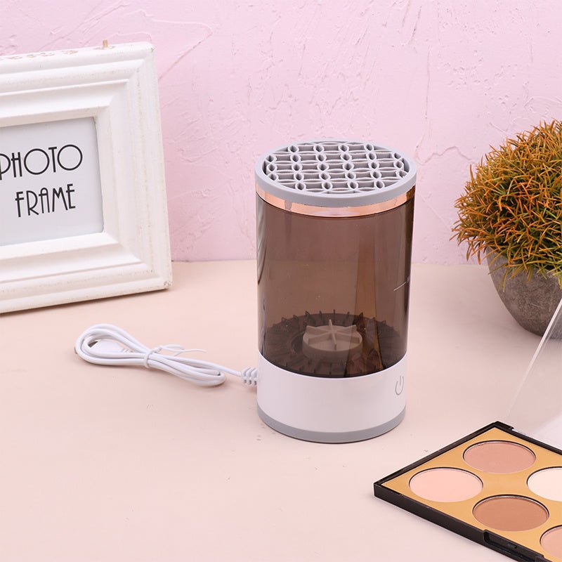 Automatic Electric Makeup Brush Cleaner with USB Charging, Portable Cleaning Tool