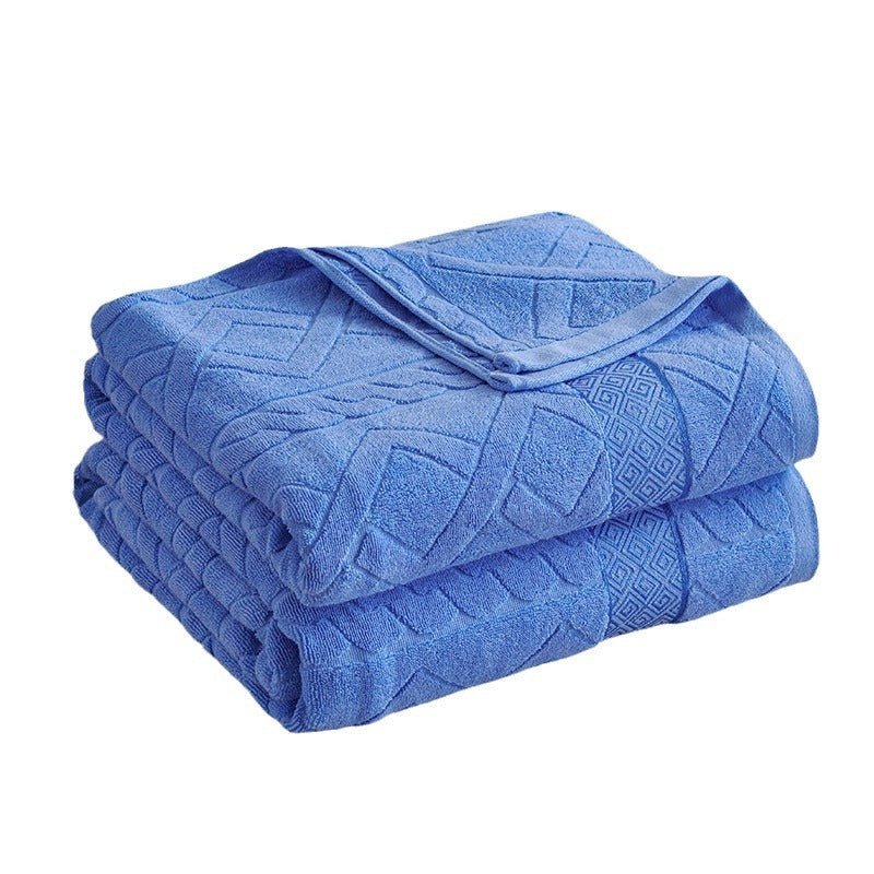 Thin Summer Cooling Duvet, Tassel Weave Cotton Blanket, for Air-conditioned Rooms