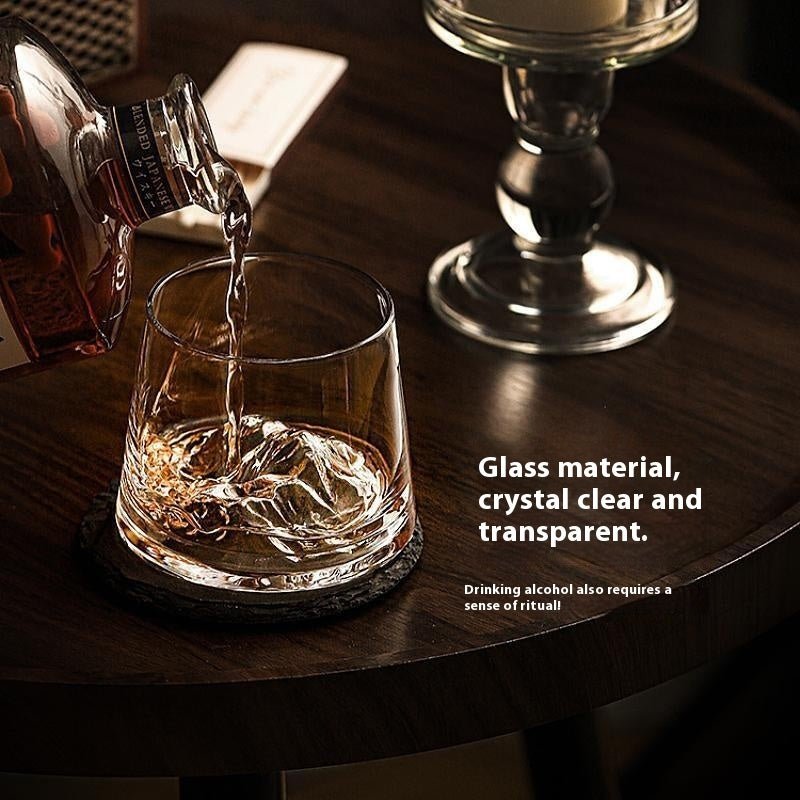 Creative Iceberg Whiskey Glass – Premium Crystal Whiskey Cup (Set of 2)