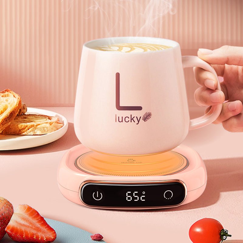 Smart Warming Pad for Milk & Beverages with Digital Display, Up to 8H Timer