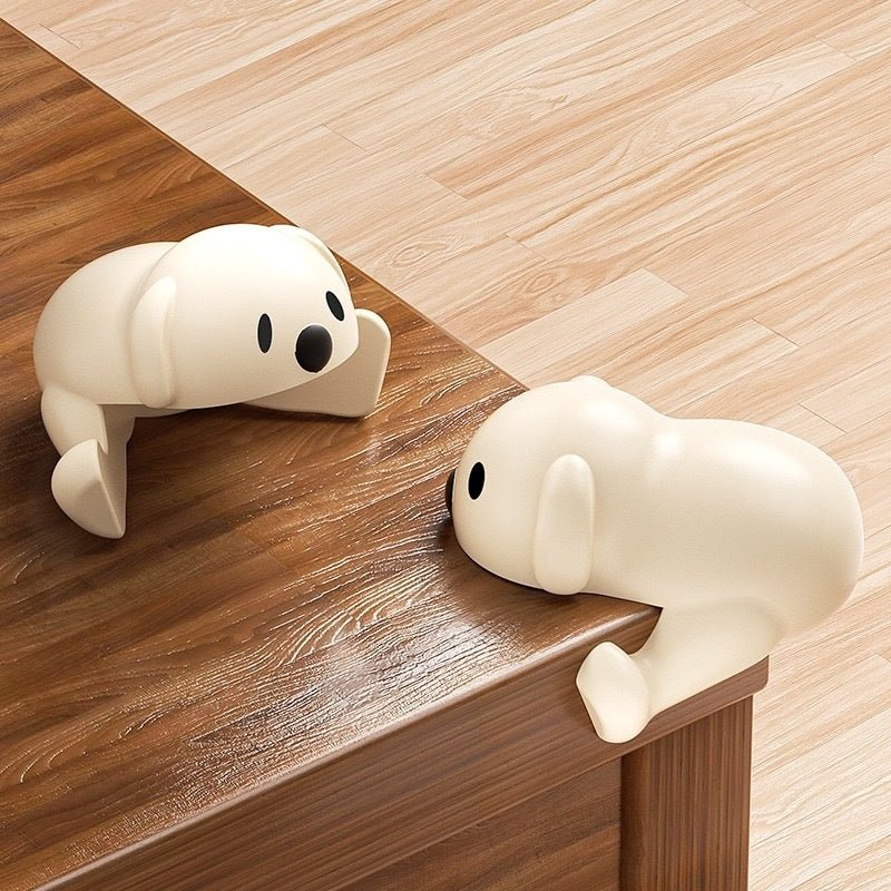 Cute Cartoon Animal Furniture Corner Guards, Silicone Baby Safety Bumper