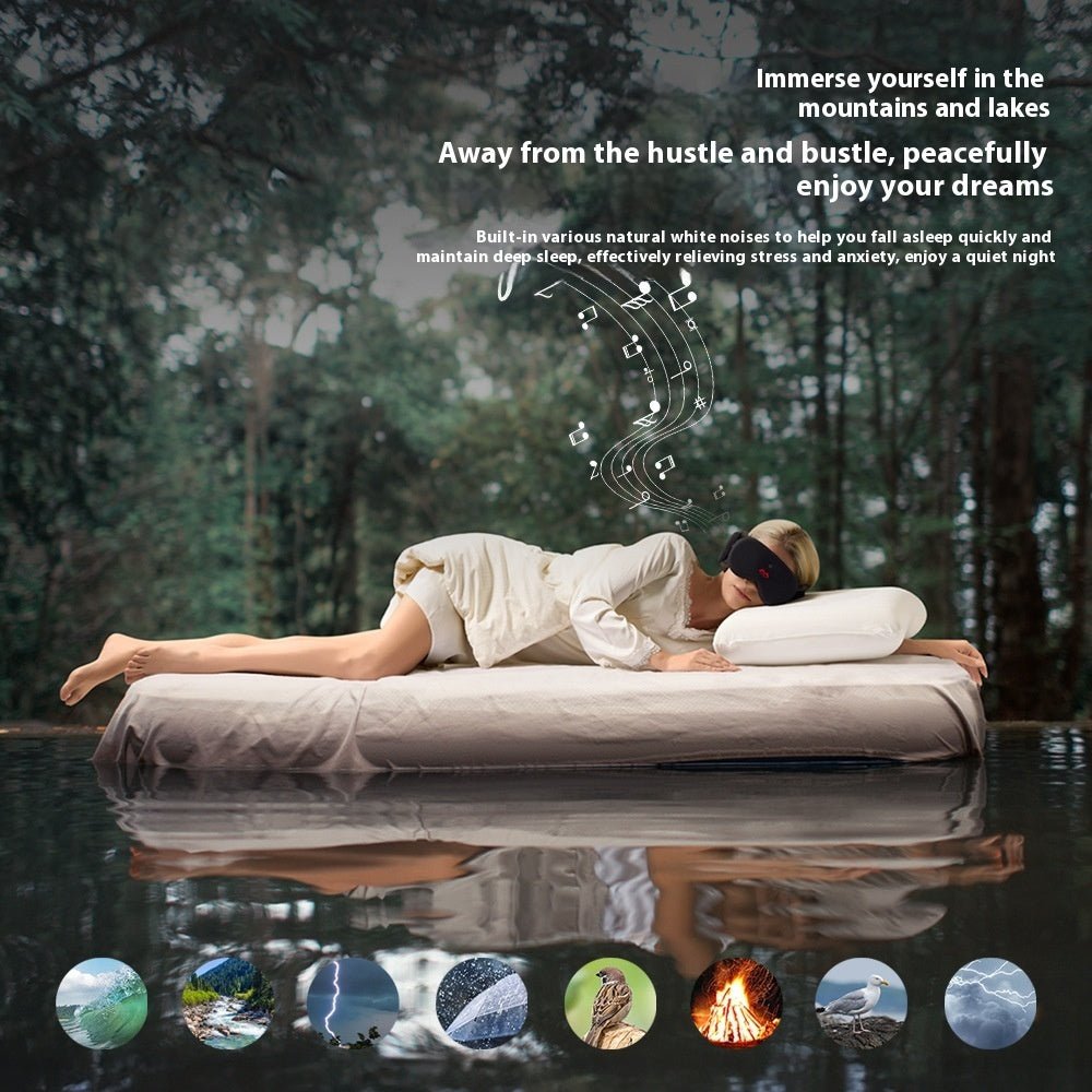Bluetooth Sleep Mask with White Noise & Music for Better Sleep - DonoHome