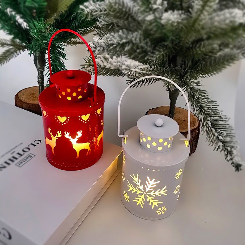 Nordic Christmas LED Lanterns, Creative Holiday Decoration Lights