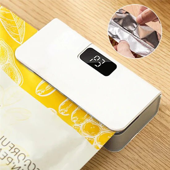 Small Portable Heat Sealing Machine – Mini Hand Press Food Snack Plastic Bag Sealer