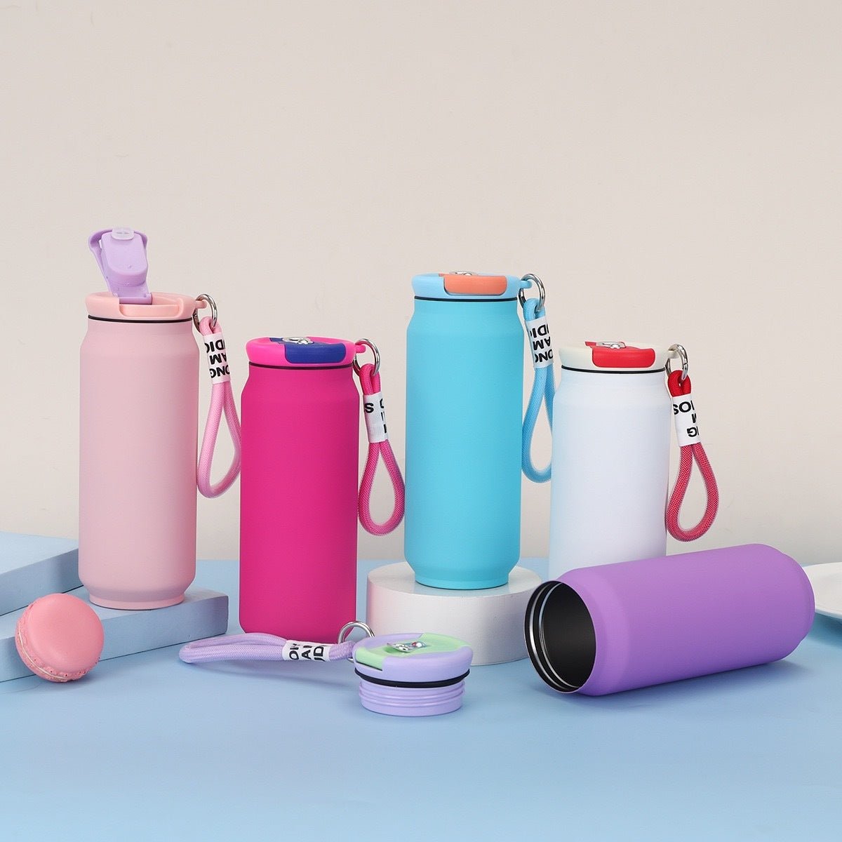 New Double-layer Vacuum Cans Water Cup