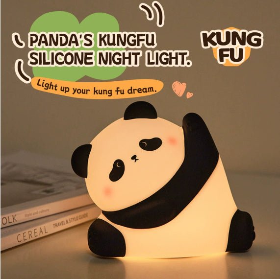 Creative Silicone Rechargeable Night Light, Portable Bedside Lamp for Kids & Bedroom Decor