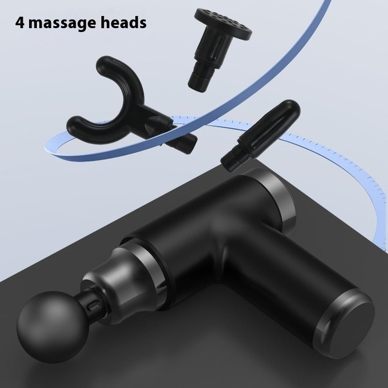 Mini Portable Massage Gun for Muscle Relaxation with Low Noise & LED Display
