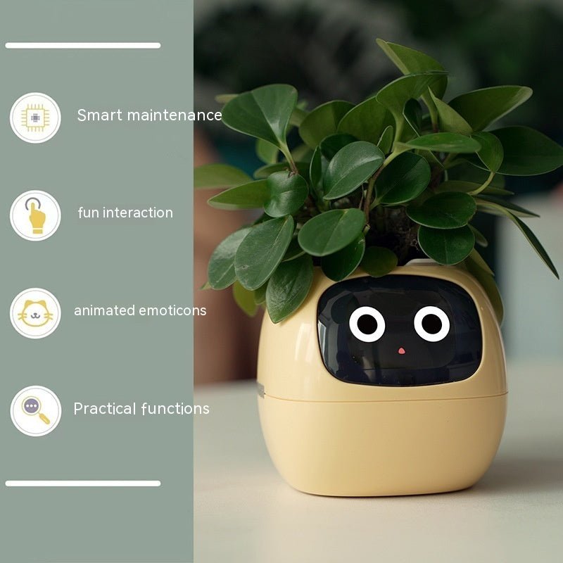 Smart Planter with AI Sensors, 49+ Expressions, and Automatic Watering