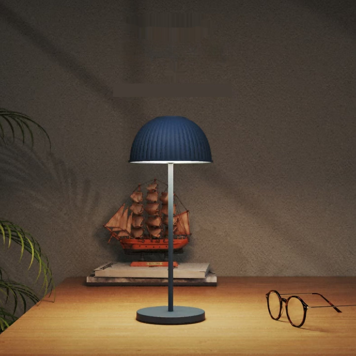 Creative Mushroom Style Table Lamp, Modern Bedside Lighting for Bedroom & Home Decor