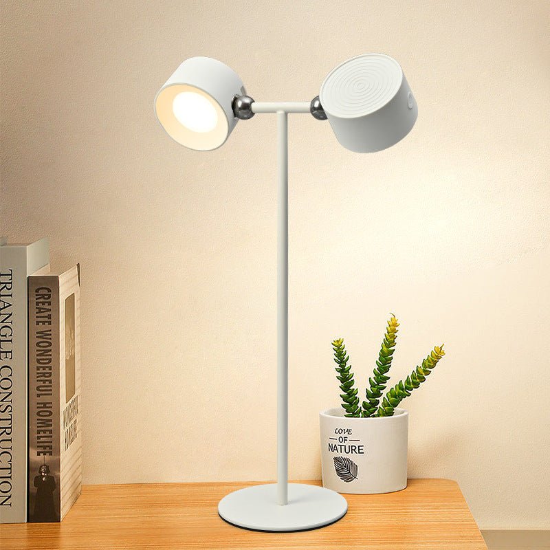 Multifunction LED Desk Lamp with Magnetic Mount, 360° Rotation & USB Rechargeable