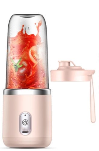 6-Blade Portable USB Rechargeable Blender, Mini Juicer & Smoothie Maker