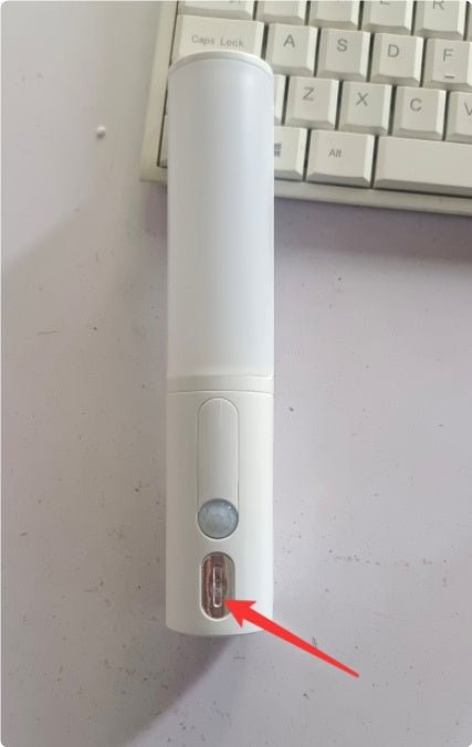 Motion Sensor LED Night Light, Dimmable & Rechargeable Wall Lamp