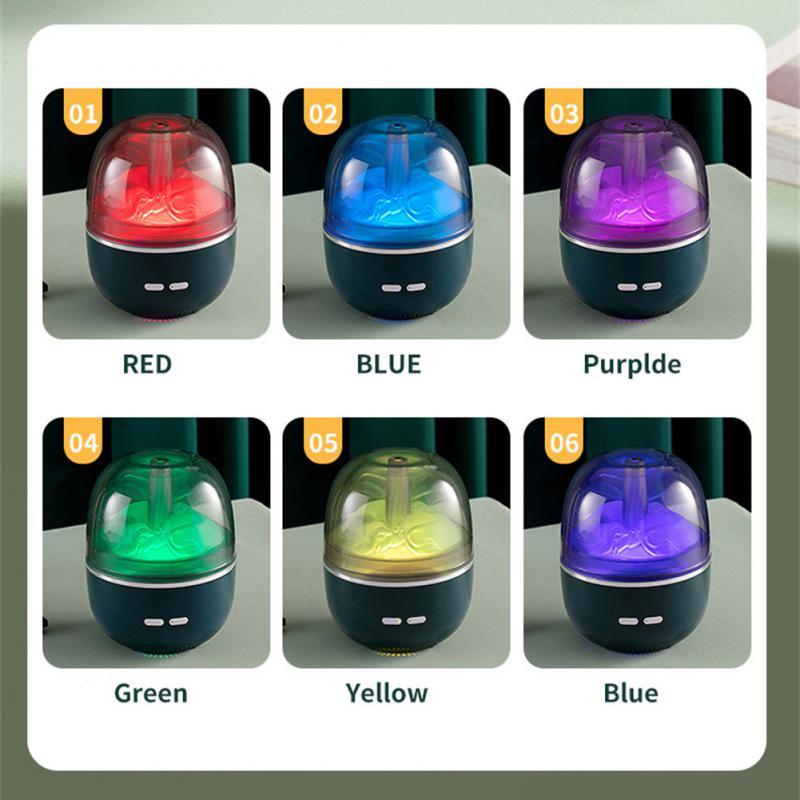 Ultrasonic Aroma Diffuser & Air Humidifier with Colorful LED Lights