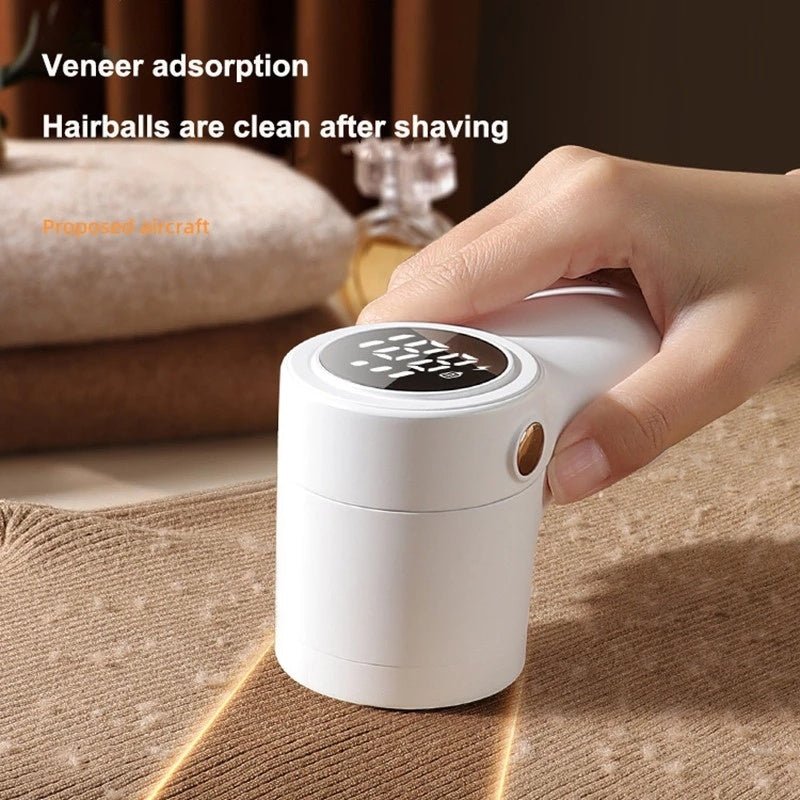Professional Electric Lint Remover, USB Rechargeable with Digital Display