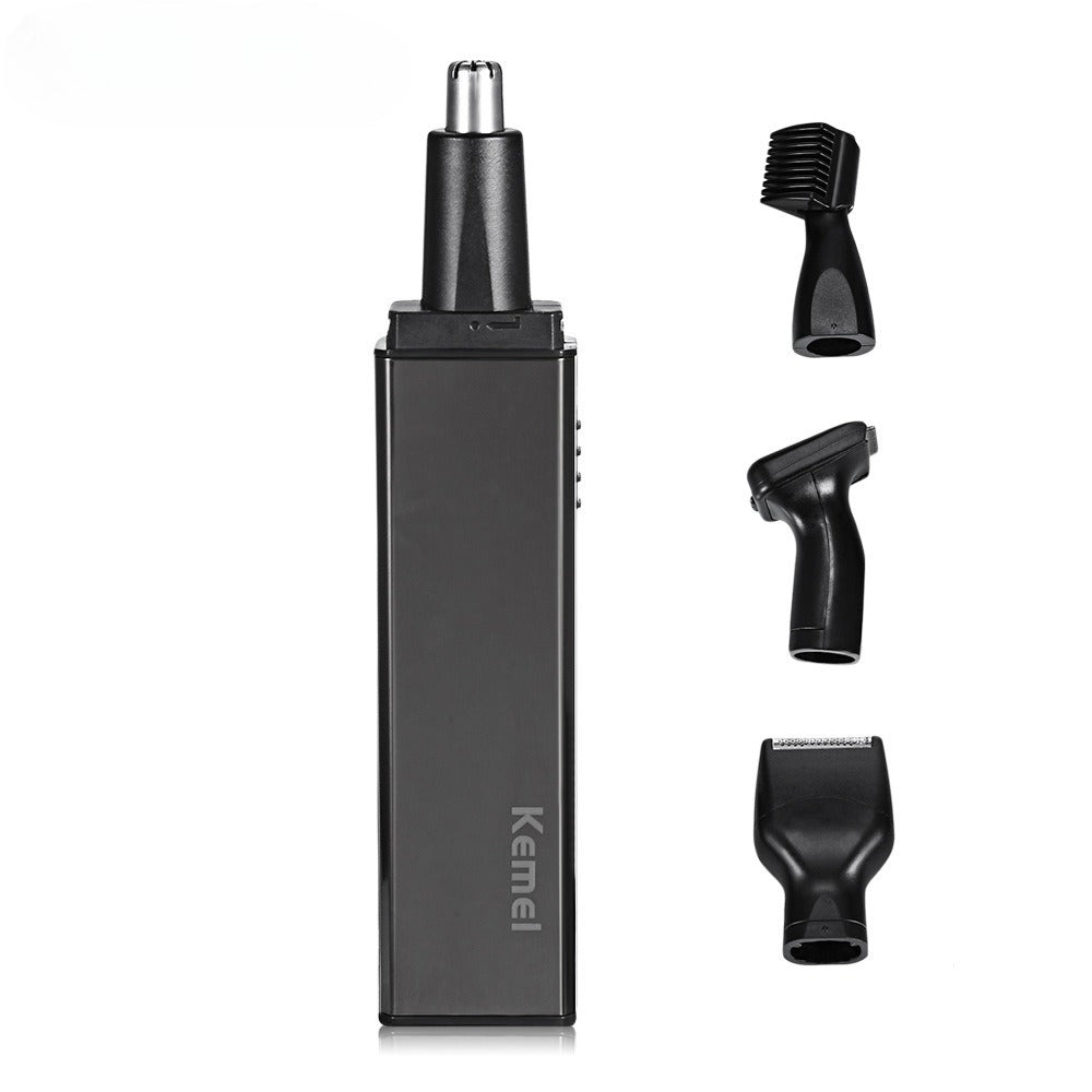 Nose trimmer, Electric shaver, Grooming kit, 4-in-1, Multifunctional, Hair removal