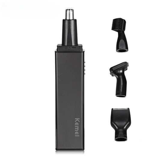 Nose trimmer, Electric shaver, Grooming kit, 4-in-1, Multifunctional, Hair removal