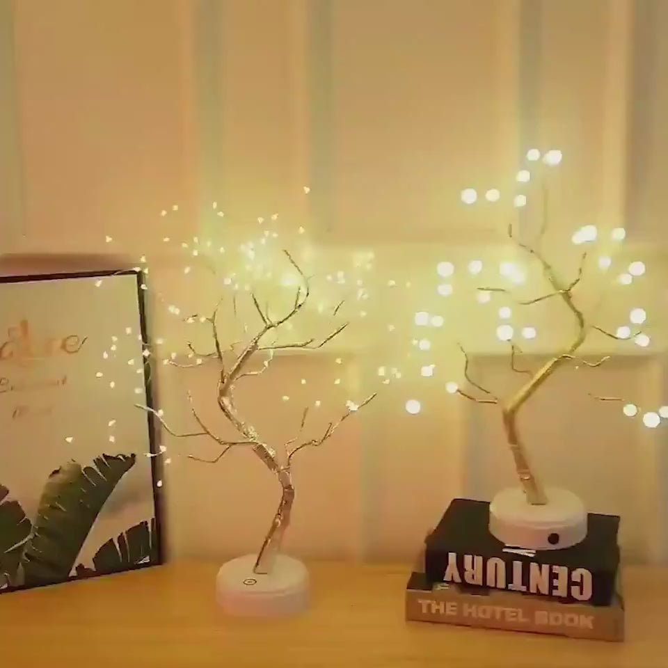 [Aesthetic Wire Lamp] USB & Battery Powered LED Tree Mood Light-17