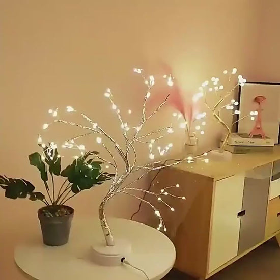 [Aesthetic Wire Lamp] USB & Battery Powered LED Tree Mood Light-15